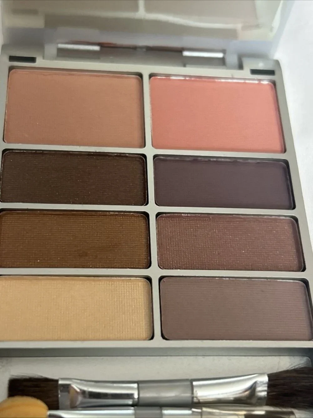 Models Prefer palette w/ 2 Blush 6Eyeshadow 8 cream lipsticks #4 coral-red shade